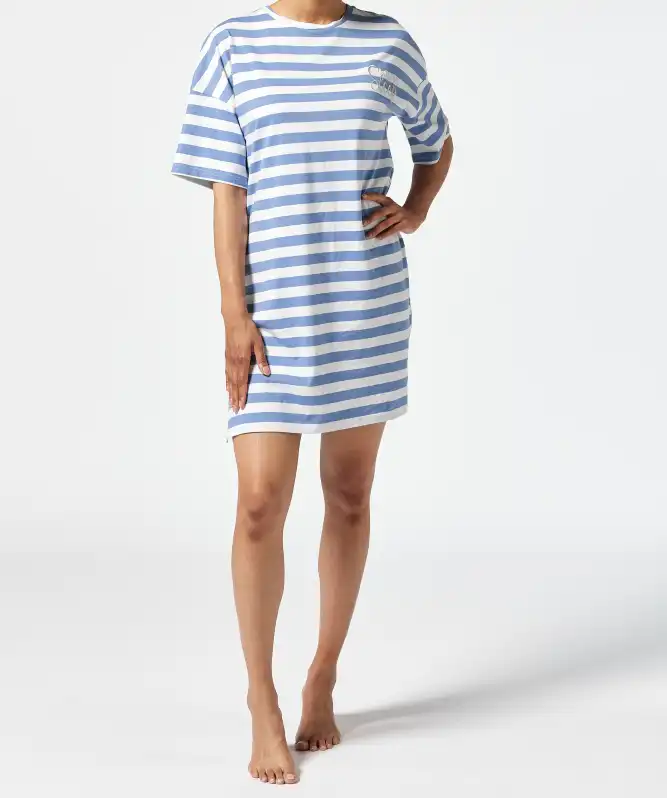 Gestreiftes Bigshirt