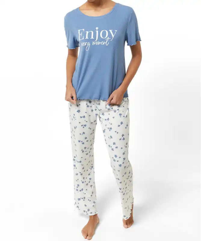 Pyjama Blumen