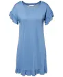 Bigshirt mit Rüschen