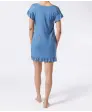 Bigshirt mit Rüschen
