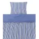 Dekbedovertrek gestreept omkeerbaar microvezel