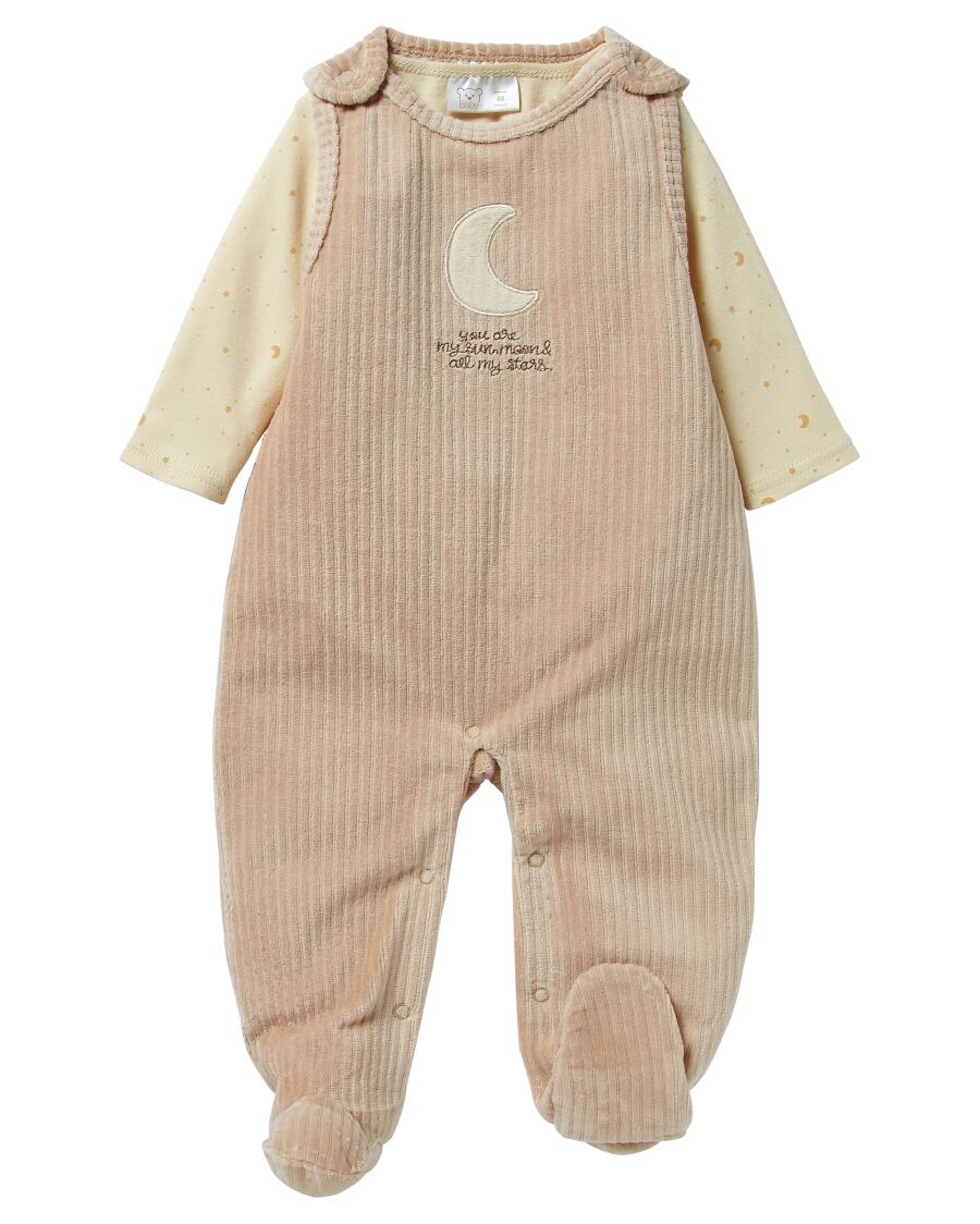 Baby pakje + romper naturel