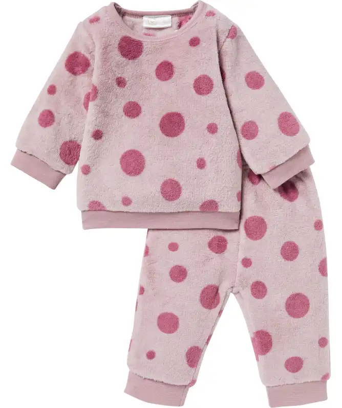 Newborn Fleecepullover + Fleecehose