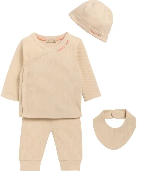 Czapka + chustka + kaftanik + spodnie