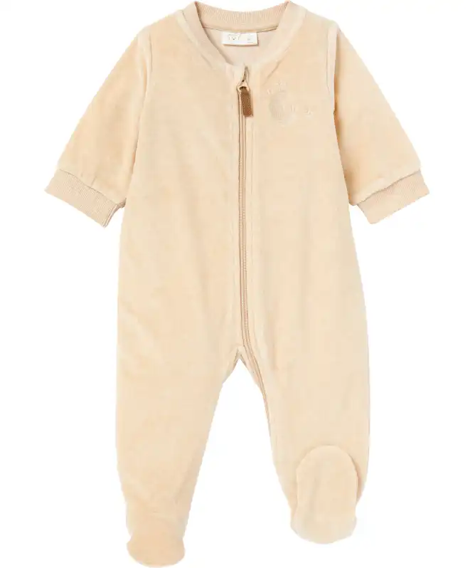 Newborn Strampler mit Stickerei