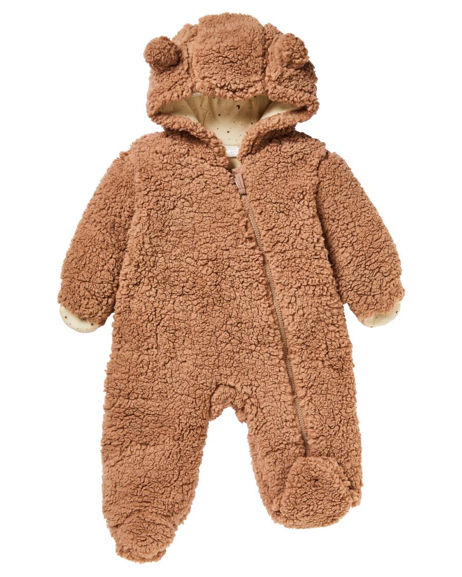 Newborn Teddy-Anzug Beige
