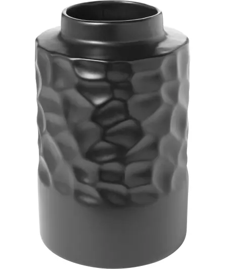 Keramikvase mit Dellen