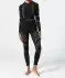 Spodnie termiczne unisex czarny