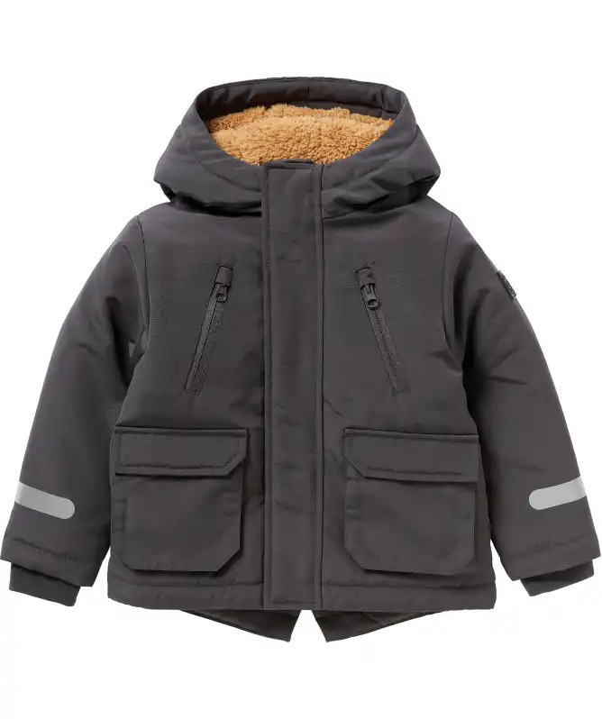 Parka mit Patch am Ärmel