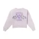 Fliederfarbenes Sweatshirt