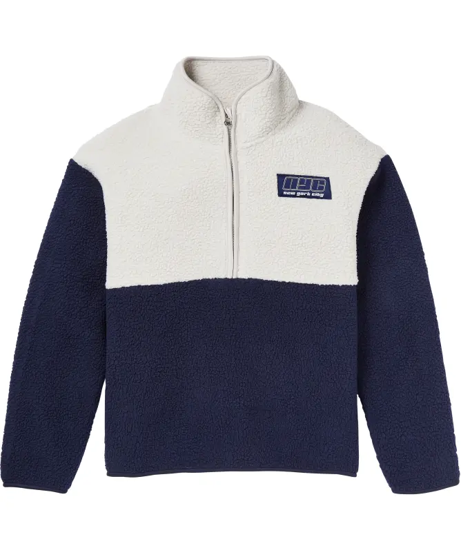 Sweter z polaru ze stójką