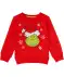 Kerst sweatshirt rood