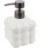Seifenspender Bubble-Optik weiß