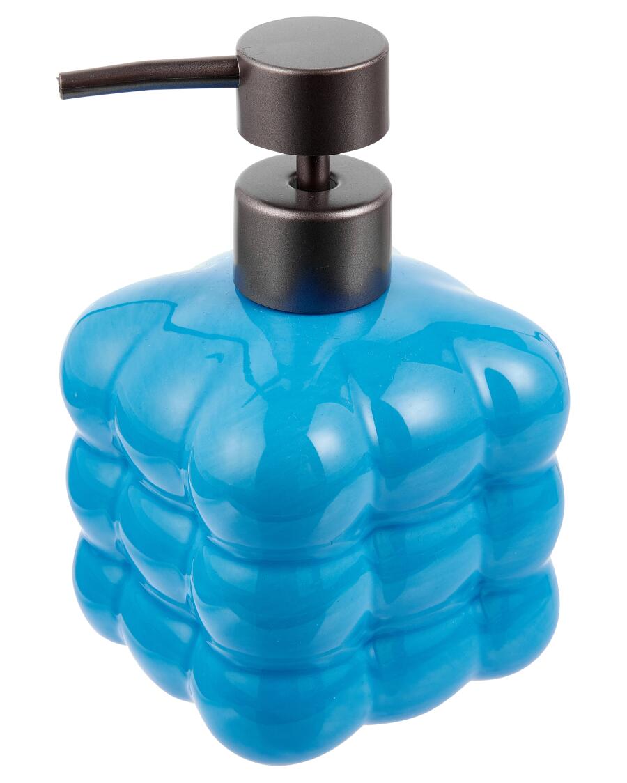 Seifenspender Bubble-Optik hellblau