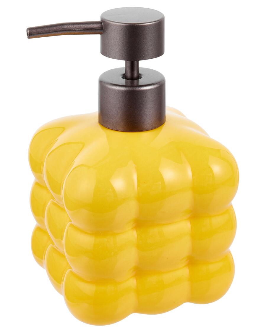Seifenspender Bubble-Optik gelb