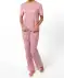 Pyjama Herzen altrosa