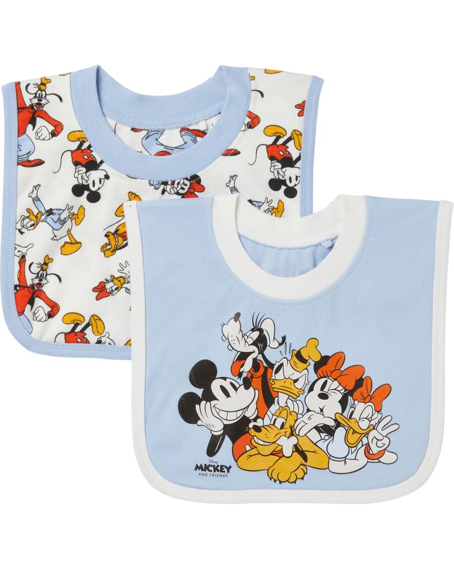 Mickey and Friends Lätzchen hellblau