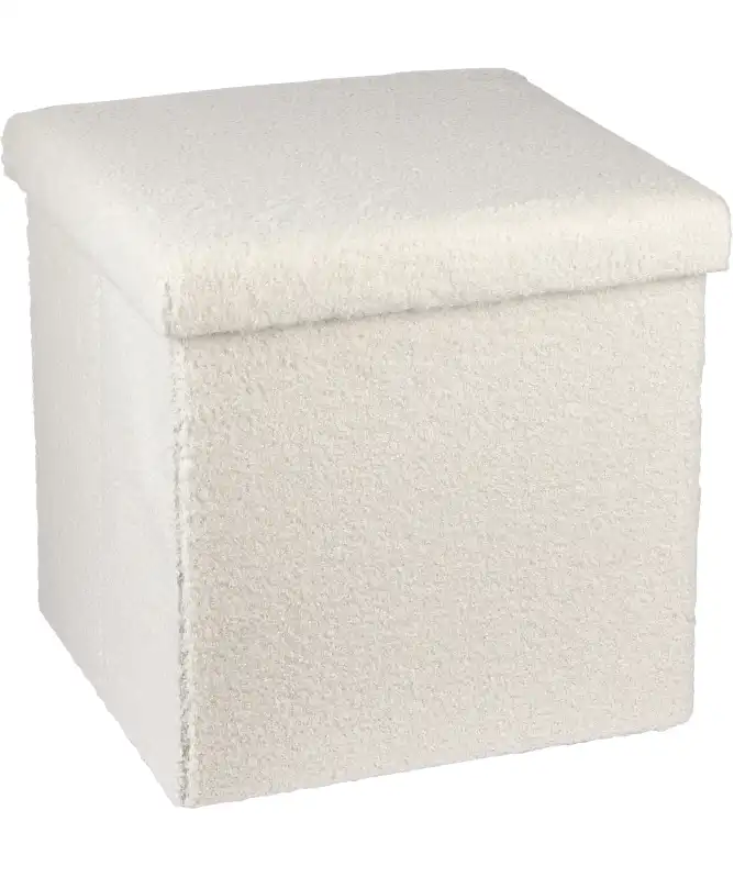 Sitzhocker Teddyfell