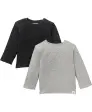 Gerippte Langarmshirts