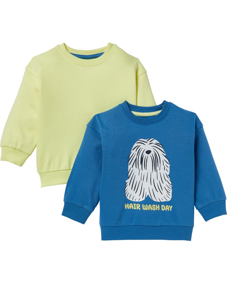 Sweatshirts Hund blau