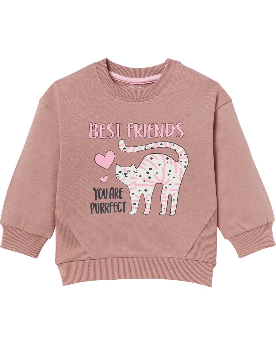Oversize Sweatshirt altrosa