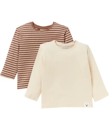 Doppelpack Langarmshirt