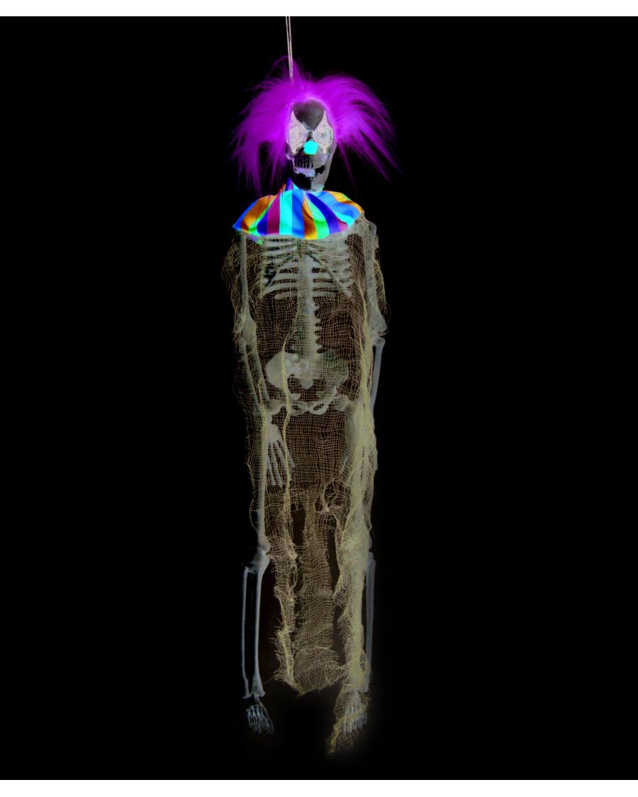 Deko-Skelett Halloween bunt