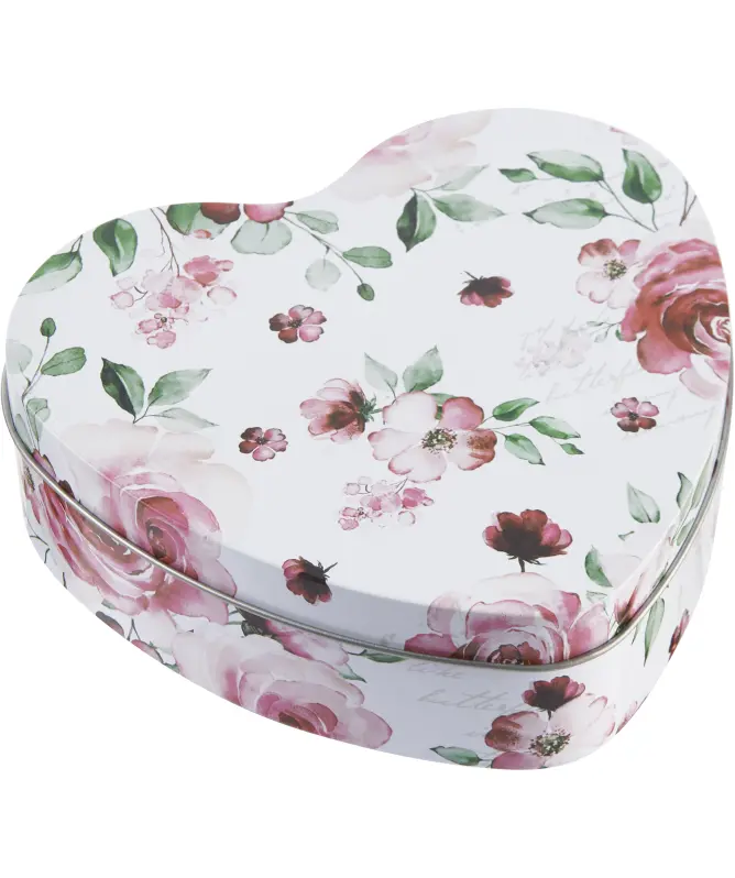 Vorratsdose mit Blumenmuster