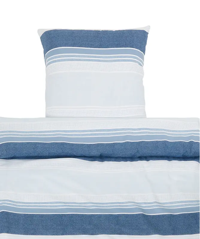 Polycotton-Bettwäsche mit Streifen
