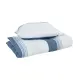 Polycotton-Bettwäsche mit Streifen