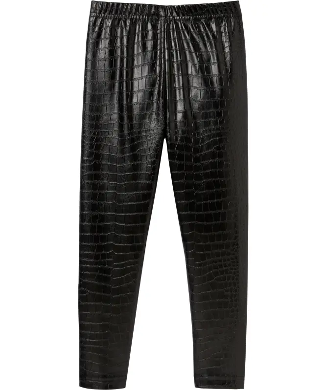 Thermo-Leggings Krokodillederoptik