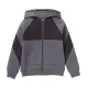 Sport-Sweatjacke mit Nylon-Einsätzen