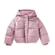 Glänzende Steppjacke
