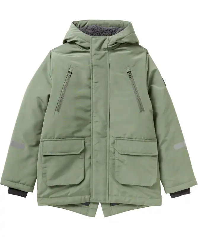 Teilgefütterter Parka