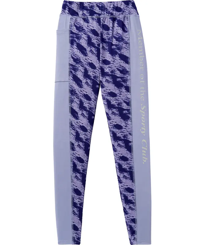 Sport-Leggings mit Kontrasteinsätzen