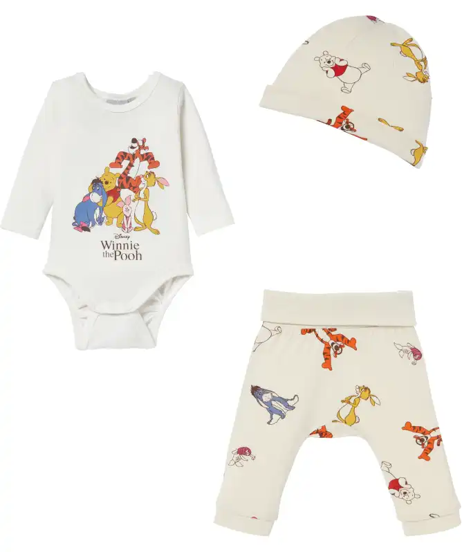 Newborn Mütze + Body + Hose