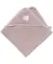 Ręcznik z kapturem jasnoróżowy