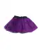 Kinder tule rok halloween paars