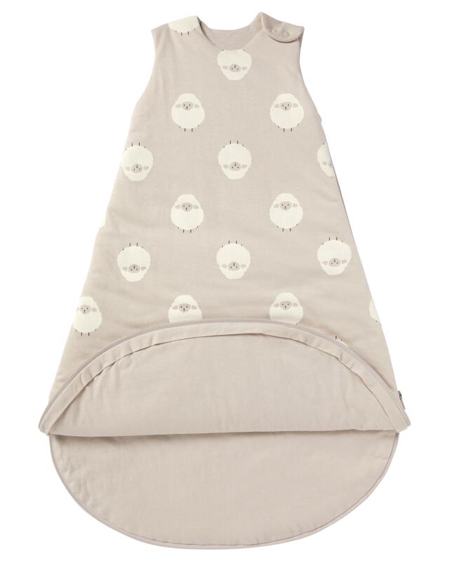 Gigoteuse à moutons bébé fille, gris clair (KiK Schlafsack mit Schafen (hellgrau)) — KiK, produit allemand authentique au Maroc