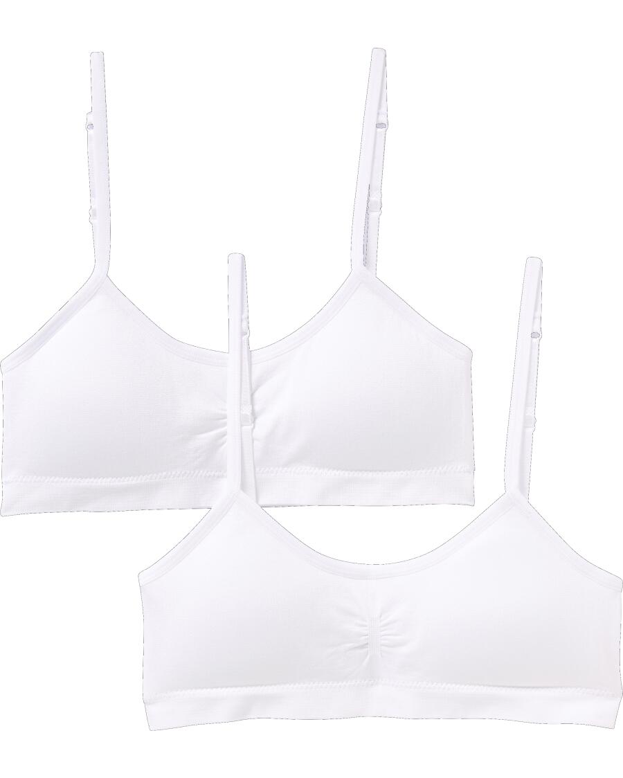 Nahtlose Bustiers weiß