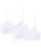 Bustiers mit Polstern weiß