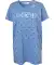 Koszula nocna z nadrukiem na całej powierzchni niebieski