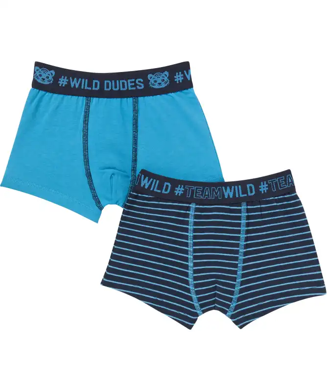 Retro Boxershorts mit Kontrastnähten