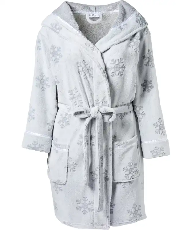 Kuscheliger Fleece-Bademantel
