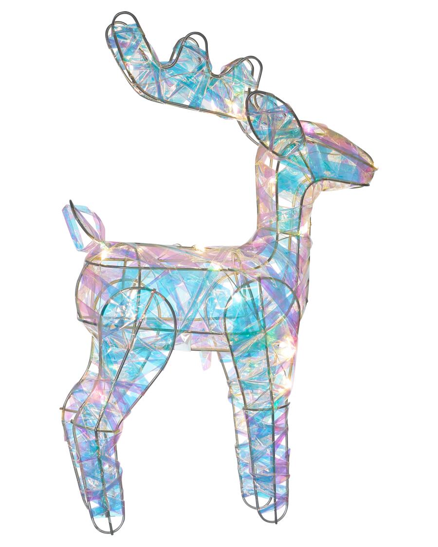 LED-Rentier Weihnachten bunt