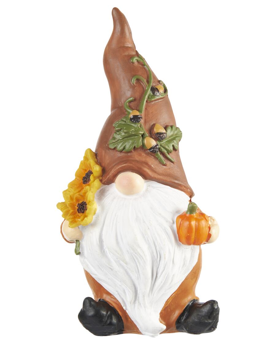 Kabouter Herfst Decoratie bruin