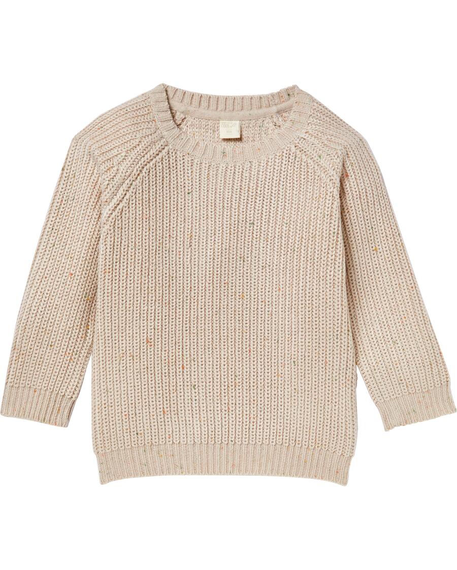 Strickpullover in Hellbraun hellbraun