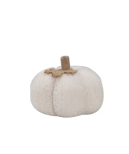 Pompoen bouclé Decoratie