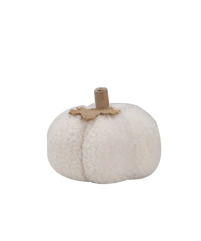 Deko-Kürbis Bouclé