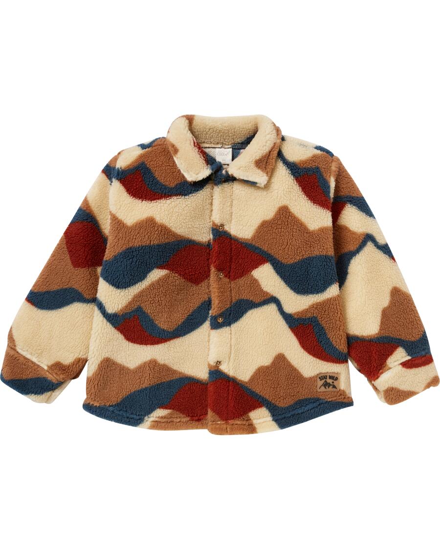 Teddyjacke hellbraun